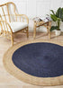 Atrium Polo Navy Round By Rug Culture - 150X150cm ROUND