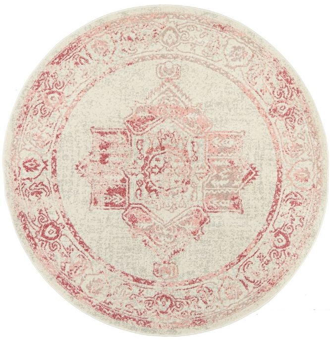 Avenue 702 Rose Round by Rug Culture-240X240CM - ROUND