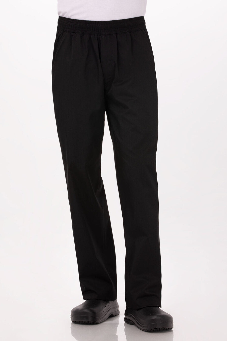 Lightweight Black M Baggy Pants by Chef Works