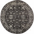 Evoke 252 Charcoal Round by Rug Culture -150X150CM - ROUND