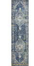 Museum 869 Navy Runner by Rug Culture-400X80CM - RUNNER