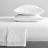 300 Thread Count 100 % Organic Cotton White Sheet Sets by Renee Taylor Single