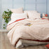 Portifino Yarn Dyed Vintage Washed Cotton Clay Quilt Cover Set by Renee Taylor Super King