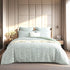 Mayfair Sage Jacquard European Pillowcase by Renee Taylor