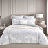 Grove Charcoal Jacquard Super King Quilt Cover Set by Renee Taylor