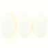 (Pack of 3）LED Motion Sensor Night Light Indoor, Cordless Battery Powered,Stick-on Warm White Light with Built-in Infrared Motion Detection, Sensor Light for Hallway,Bedroom