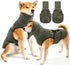 Pet Products Dog Anxiety Vest and Coat, Vet Visits and Separation - Keep Pet Calm, Dog Jacket for Thunder, Fireworks, Anti Anxiety Vest for Dogs and Cat Body and Ear, Green , XS.
