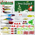 Fishing Lures Tackle Set for Fisher Men, Father, Granpa, Boys - 2025 Christmas Surprise Gift 78pcs