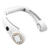 Portable Neck Fan Upgraded, Neckbrace Personal Hands Free, 5 Speed Gears Adjustment, 2000 mAh Wearable Bladeless Quiet Rechargeable for Outdoor Indoor, Gifts for Women Men- White Christmas Gifts