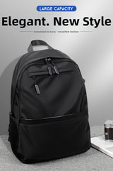 Men's Lightweight Business Laptop Backpack - Water-resistant Office Commuter Backpack