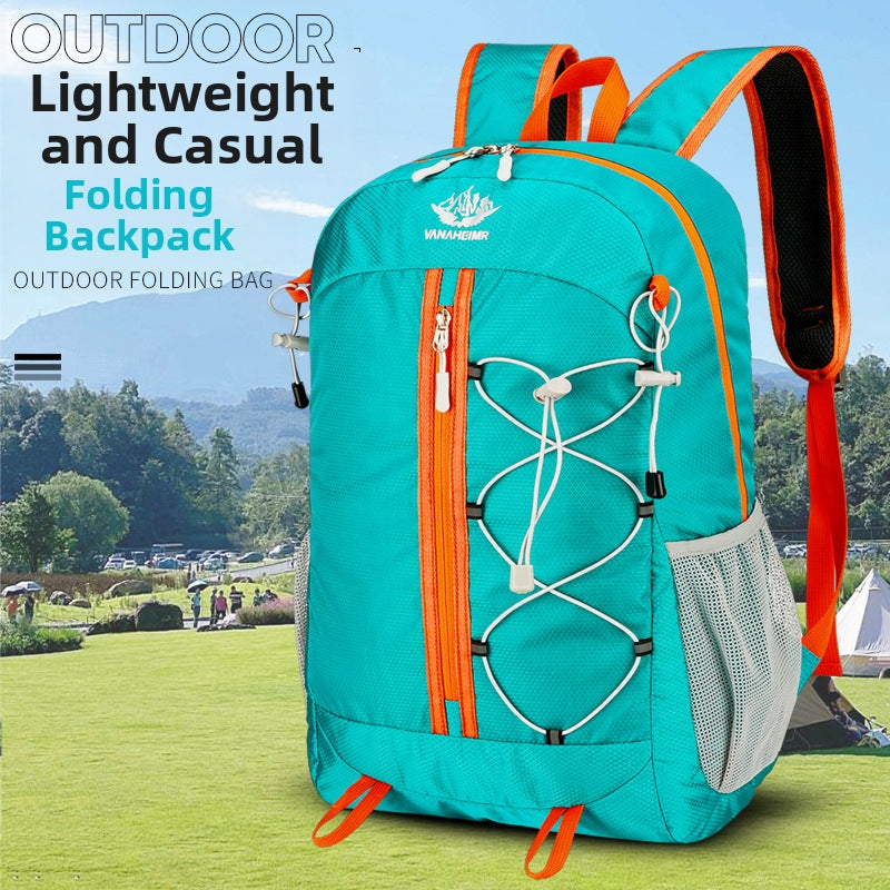 Durable Oxford Canvas Backpack for Hiking, Cycling & Outdoor Adventures