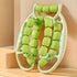 Exercise Fitness Leg Circular Thigh Calf Massage Roller with 12 Wheels for Muscle Stretching And Relaxation.