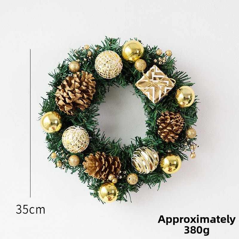Christmas gift, Christmas wreath, door hanging