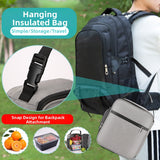 Handheld Picnic Cooler Bag Made of Oxford Fabric