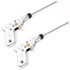 2x 270mm Barbecue igniter All-Metal Battery-Free Pulse Kitchen Camping Barbecue