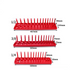 3Pcs SAE Socket Tray Rack Holder Shelf Garage Organizer 1/4"/3/8"/1/2"