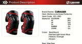 knee protector, KO1-PRO, motorcycling knee protection, high-impact sports knee gear, durable knee guard, comfortable knee protection, off-road knee pads, Australian knee brace -BLACK