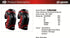 knee protector, KO1-PRO, motorcycling knee protection, high-impact sports knee gear, durable knee guard, comfortable knee protection, off-road knee pads, Australian knee brace -BLACK