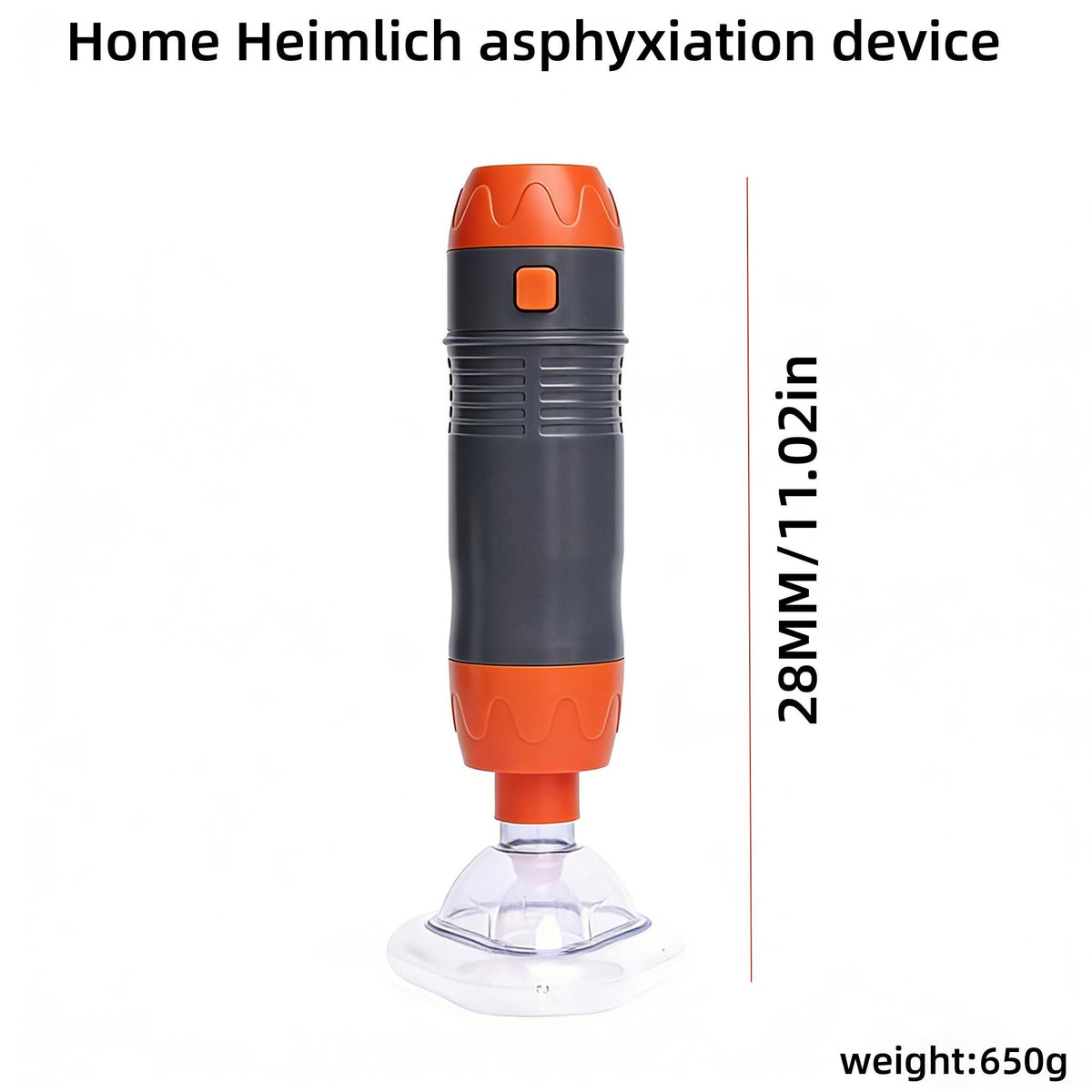 anti-choking device, Heimlich instrument, negative pressure suction, airway clearance, choking emergency, reusable emergency kit, Australian home safety, compact suction device