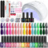 Nail Art Kit Gel Lamp Nail Grinder Nail Polishes Nail Art Tools Nail - Multi - Size ZH695