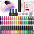 Nail Art Kit Gel Lamp Nail Grinder Nail Polishes Nail Art Tools Nail - Multi - Size ZH695-2-PDD