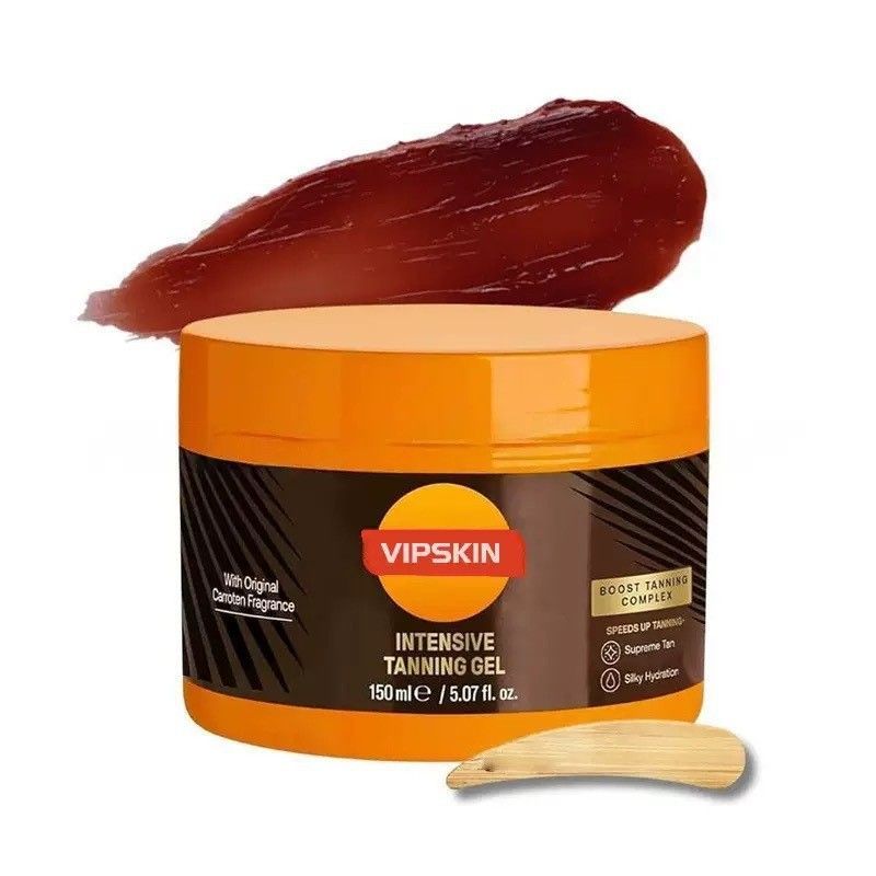Tanning Gel Tan Accelerator Bronzing Gel Skin Hydration Tanning Complex - Orange - Size 150ml