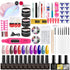 Nail Art Kit Gel Lamp Nail Grinder Nail Polishes Nail Art Tools Nail - Multi - Size 168-2