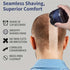 Magnetic six-blade razor, Whole-body wash razor, Digital display razor, Head-shaving razor, Electric razor for men, Australian grooming tools - Blue - Size Including spare blades