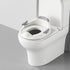 baby portable toilet seat, potty training, no installation, splash proof, hanging storage, travel potty seat, toddler toilet training seat - Gray - Size Soft cushion