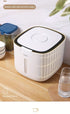 rice storage container, flour storage, sealed container, insect-proof food storage, moisture-proof food container, kitchen storage, airtight container, pantry organizer, Australian kitchen - Black - Size 20L