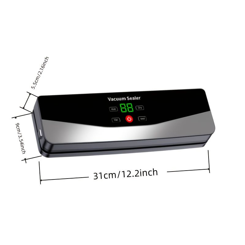 wireless vacuum sealer, portable vacuum sealer, chargeable vacuum sealer, Japanese technology vacuum sealer, food storage vacuum sealer, cordless food sealer, kitchen gadget Australia