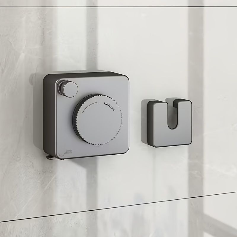 White wall-mounted clothes hanger, adjustable hanger, laundry hanger, home organization, high-quality hanger, space saving hanger, wall clothes rail, Australian home, coat hanger wall mount