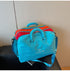 Dopamine Color-Blocking Bag Large Capacity Travel Bag Travel Accessories - Blue - Size 25L