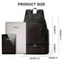 Travel Backpack Shoe Compartment Durable Backpack Travel Accessories Carry-On - Black - Size Regular