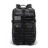 Tactical Backpack Travel Backpack Outdoor Backpack Durable Backpack Organized - Black python pattern - Size Routine 45L