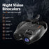 night vision binoculars,4K HD,head-mounted,camping safety,True IR,Australian outback,wildlife observation,night hiking,DSZ-XXX - Black - Size 32G