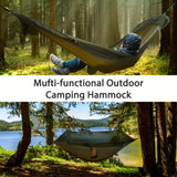 Double Person Camping Hammock with Mosquito Net