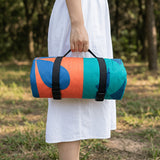 Outdoor Camping Quilted Picnic Mat – Three-Layer Design, Portable & Stylish