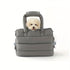 Gray Purple grey pet carrier bag, cat carrier, dog carrier, small pet travel bag, pet transportation, durable pet bag, comfortable pet carrier, airline approved pet carrier, Australian pet carrier