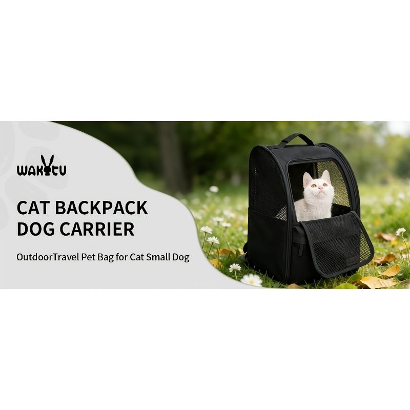 Black Blue dog carrier, skylight dog carrier, pet transport, small dog carrier, dog travel accessory, high-quality dog carrier, Australian pet carrier, small pet carrier