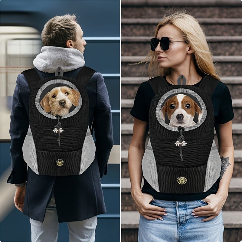 dog carrier backpack, small dog carrier, pet travel backpack, outdoor pet carrier, Australian pet gear, hands-free dog pack, portable pet carrier