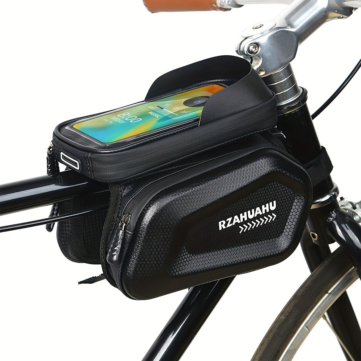 Bicycle Phone Bag for 7-Inch Devices, Durable Bike Accessory