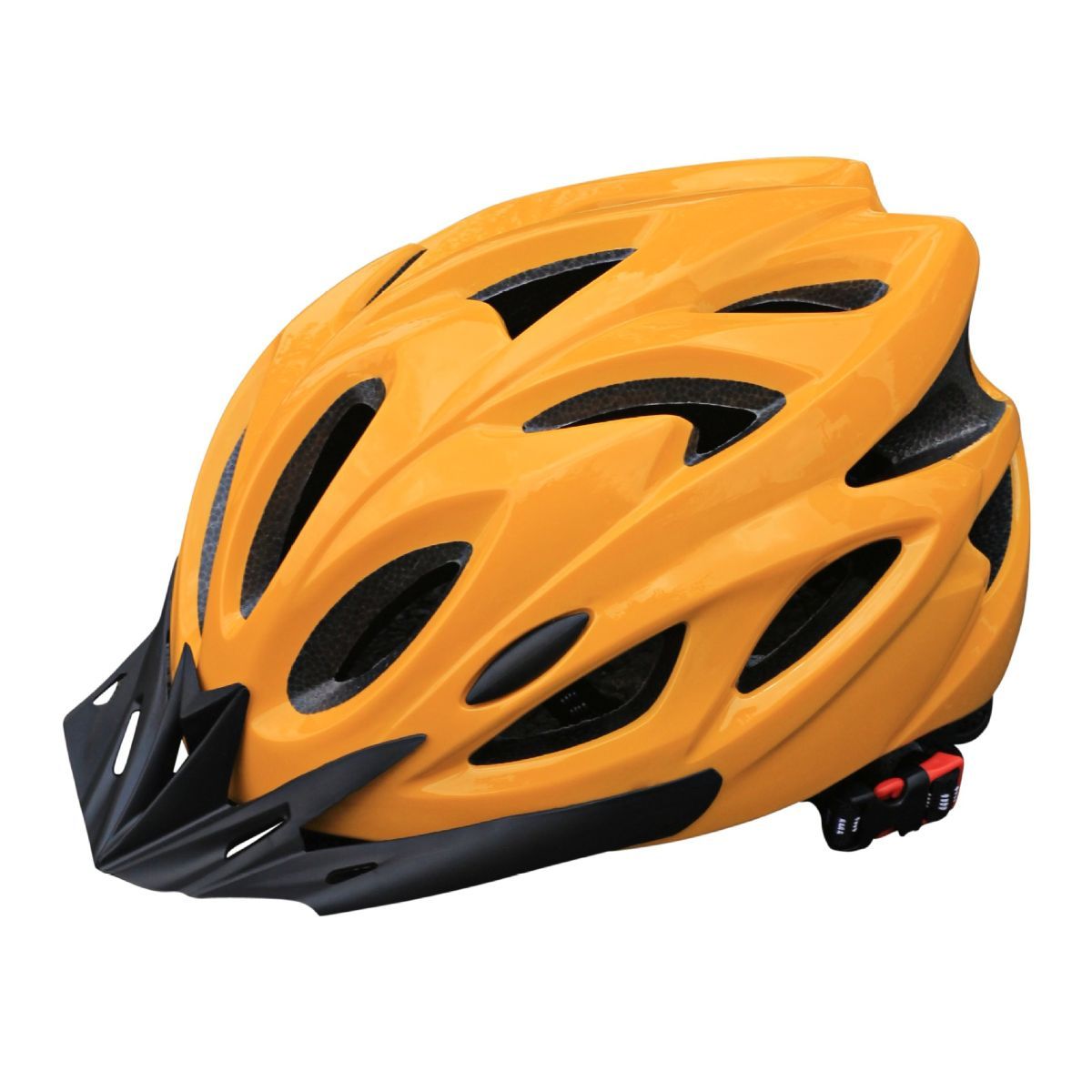 Mountain Bike Helmet Ultra-Breathable Cycling Helmet Integrated Helmet - Yellow - Size L59-61CM