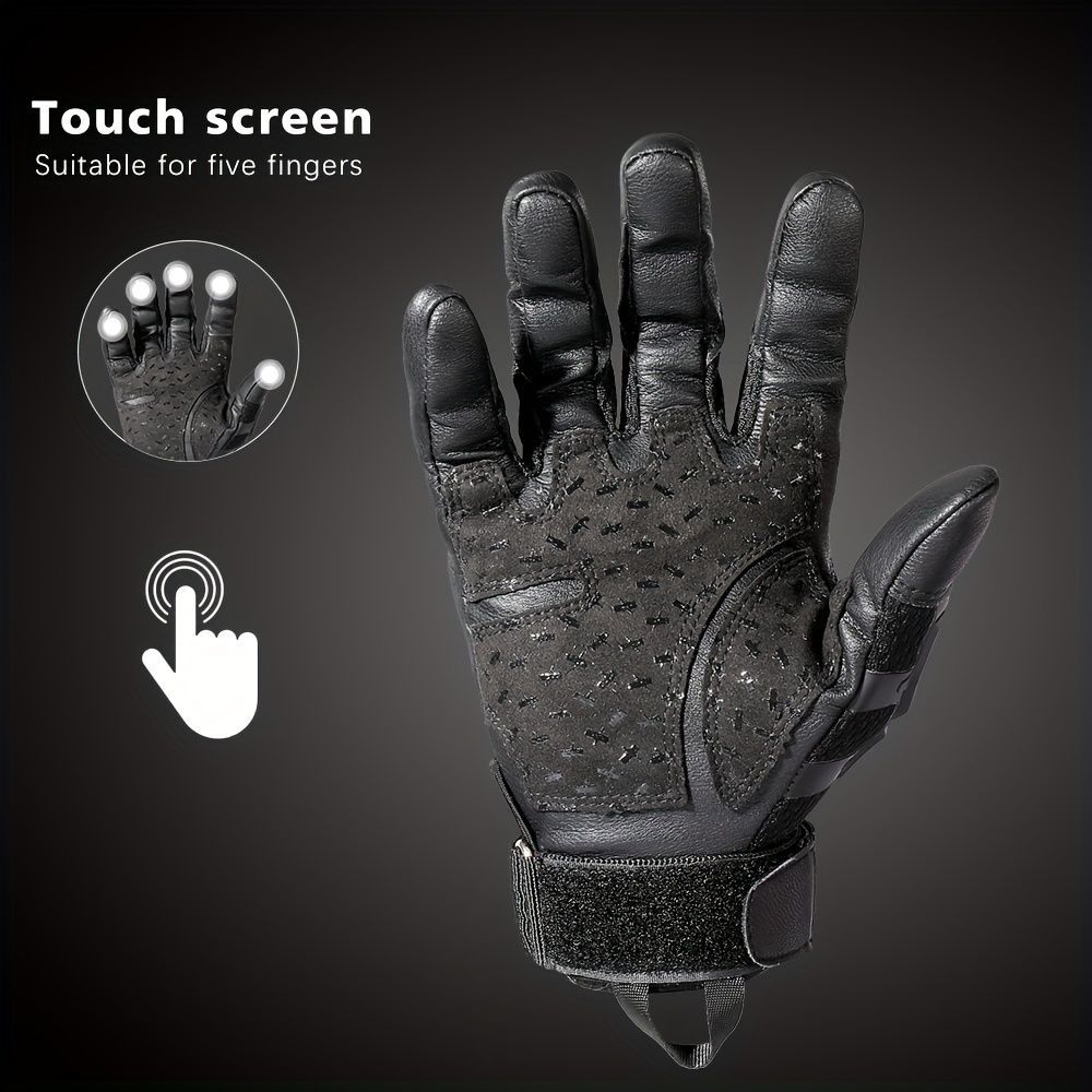 Cycling Gloves All-Round Protection Gloves Durable Cycling Gloves Ergonomic - Black - Size XL