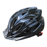Mountain Bike Helmet Ultra-Breathable Cycling Helmet Integrated Helmet - Black - Size L59-61CM