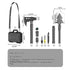 multifunctional entrenching shovel, axe set, outdoor camping, folding shovel, vehicle mounted tool, emergency kit, Australian outback, hiking tool, digging axe, bushcraft gear - Black - Size 1SD14X-2-F8