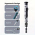 Black precision screwdriver set, drill bit set, DIY tools, professional tools, high-quality tools, electronics repair kit, compact tool set, durable screwdriver bits