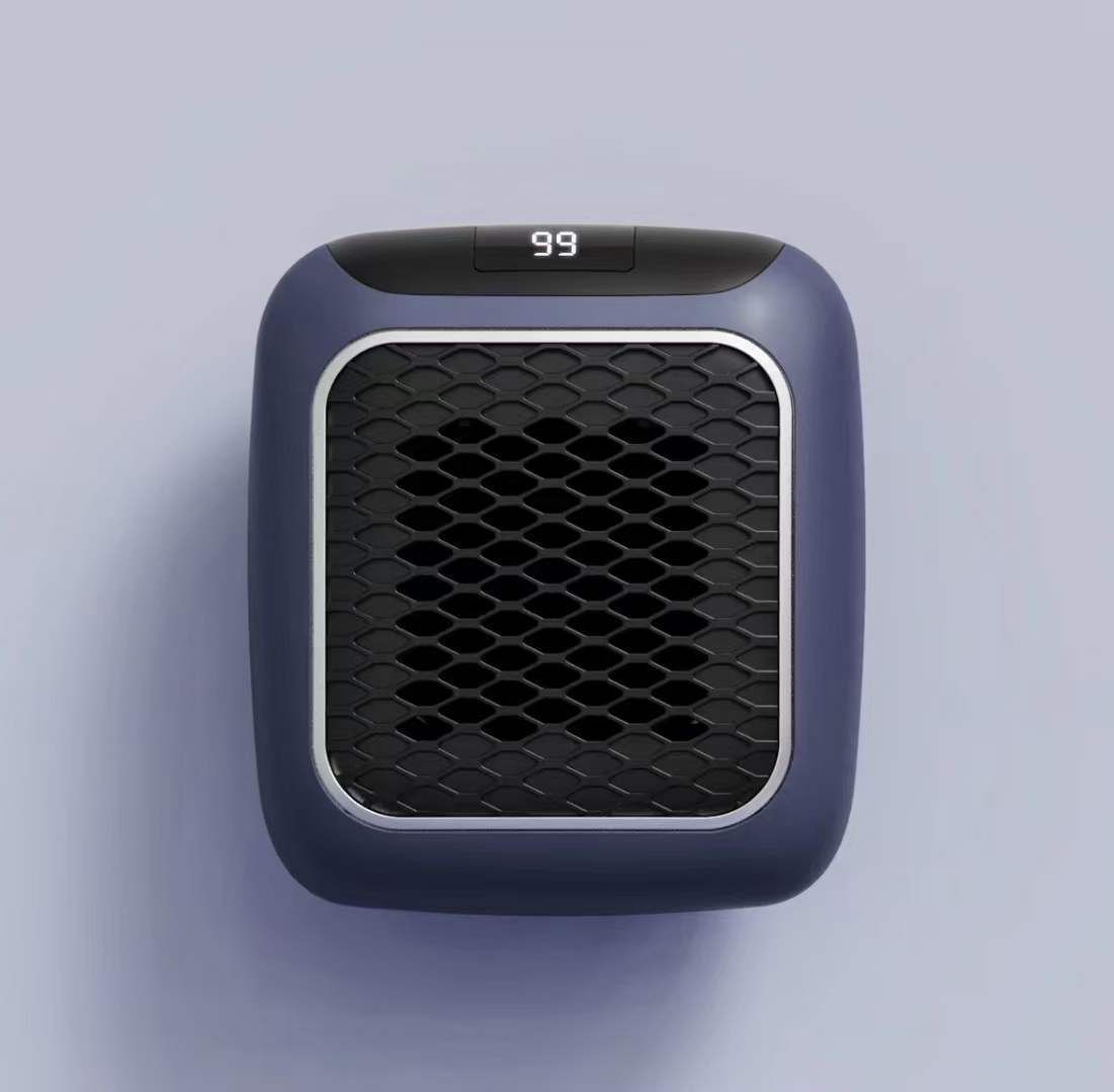 Wall-Mounted Heater Mini Electric Heater Office Heater Home Heater Fast Heating - Blue - Size Australian standard