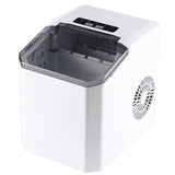 mini ice maker, household ice maker, portable ice maker, desktop ice maker, automatic ice maker, smart ice maker, bullet ice maker, dormitory ice maker, Australia, summer, small appliance, countertop ice machine - White - Size Australian Standard