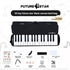 32-key melodica, student melodica, children melodica, beginner musical instrument, classroom instrument, melodica with blow-tube, melodica with mouthpiece, kids keyboard harmonica, school music supply, melodica for kids Australia - Black - Size 32